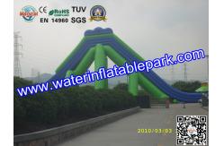 China Giant Inflatable Water Slide For Adult , Hippo Inflatable Slide In Amusement Park supplier