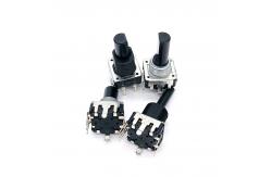 China ISO EC12 Rotary Knob 5mA Dual Concentric Rotary Encoder With Push Button supplier