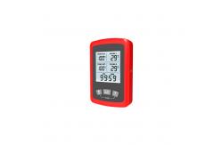 China Double Dual Probe Wireless Meat Thermometer With 2 Probes Backlight Square supplier