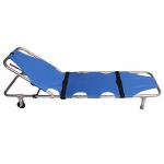 Foldable  Stretcher  Care With Adjustable Gears For Transporting The Injured