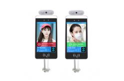 China Face Recognition 450cd/M2 Lcd Infrared Thermometer supplier