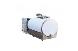 China 500L Steel Collection Milk Cooling Tank Computer Control supplier