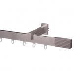 Square Sliding Curtain Tracks For Bay Windows Ceiling Mounted for sale