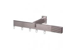China Square Sliding Curtain Tracks For Bay Windows Ceiling Mounted supplier