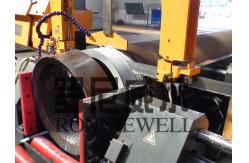 China High Speed Beveling Pipe Prefabrication Line Automatic With Band Saw supplier