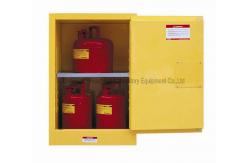 China Single Door Flammable Safety Cabinet Rustproof For Chemical Lab supplier