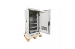 China IP55 1.2mm SPCC Weatherproof Telecom Enclosures 23U Front Opening supplier