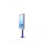 Touch Screen Information Video Advertising Kiosks Displays Horizontal Or Vertical