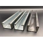 Cold Formed Galvanized Metal Strut Channel 2.5mm Stainless Steel 304 for sale