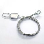 Adjustable Cable Sign Hanging Systems Wire Clip Two Way Cable Looping Gripper For Lighting Suspension for sale