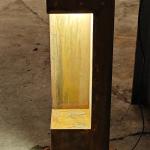 Customized Thickness LED Garden Bollard Lights IP65 Easy Install