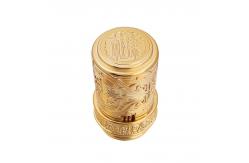 China Custom Perfume Cap Gold-Plated , Environmentally Friendly And Recyclable supplier