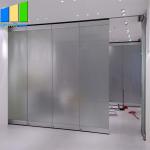 Stable And Safe Wooden Sliding Wall Partition With Door For Drawing Room for sale