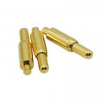 Custom Battery Brass Pogo Pin H7.2 Through Hole Pin Connector Spring Loaded for sale