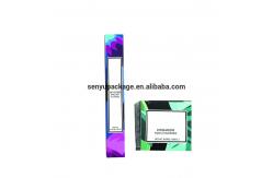 China Matte Cosmetic Packaging Boxes / Liquid Custom Lipstick Boxes supplier