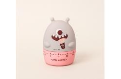China Rotating ABS Cartoon Kitchen Timer 7*7*9cm environmentally friendly supplier