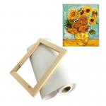 Eco solvent Matte 320gsm Polyester Canvas for digital printing