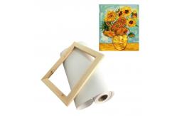 China Eco solvent Matte 320gsm Polyester Canvas for digital printing supplier