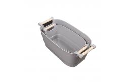China 40x21.5cm Plastic Storage Bins With Handles Sundries Organizer supplier