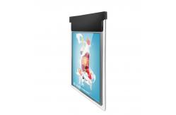 China 55in Dual Screen Poster Easy USB Update Or Network Remote Edit supplier