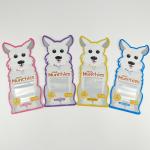 Hologram Printed Irregular Shaped Die Cut Mylar Bags 3.5g - 28g Childproof Smell Proof Bag for sale