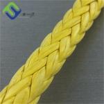 60mm Ultra High Molecular Weight Polyethylene Rope 12 Strand MBL Mooring Rope