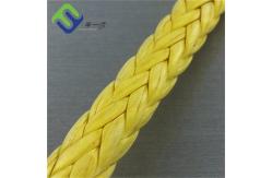 China Polyester Fiber Double Braided UHMWPE Rope Towing Trawling 12 Strand supplier