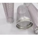 10 Micron 304 Stainless Steel Filter Tube Perforated Metal Cylinder for sale