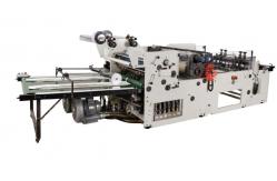 China TC1100 Double Lanes Window Patching Machine Carton Film Gluing For Milk KFC supplier