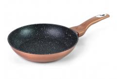 China Bakelite Handle Round EEC 16cm Non Stick Frying Pans supplier