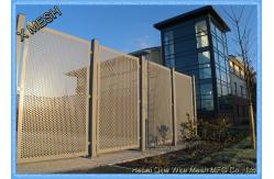 China Architectural Facades Honeycomb Perforated Sheet Metal Stainless Steel Material supplier