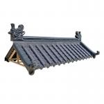 Japanese Tea House Lightweight Artificial Plastic Resin Roof Tile for sale