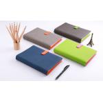 High quality colorful cover optional PU leather hardcover ring binder planner for sale