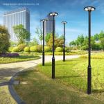 Garden Decoration LED Solar Street Lights Lamp Shaded IP65