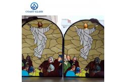 China Crafting Stained Glass Partition Room Dividers Wall For Home supplier
