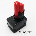 10.8V M12 Cordless Drill Battery And Charger Over 500 Cycles For Milwaukee for sale
