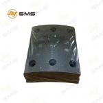 Brake Lining WG9100440027 Front Brake Pad Sinotruk HOWO Truck Parts 6 Holes for sale