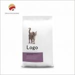 Colorful Custom Pet Food Stand Up Pouch Pet Food Packaging With Durable Zippers for sale