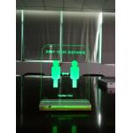 Acrylic Electronic Distance Remaining Board With Wooden Base for sale