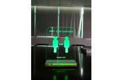 China Acrylic Electronic Distance Remaining Board With Wooden Base supplier