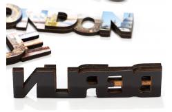 China Custom Logo Magnetic Souvenir Silk Printing MDF Wood Fridge Magnets supplier