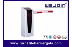 China Intelligent Parking Lot Gate Control Systems LED Boom Barrier Aluminum Alloy Motor supplier