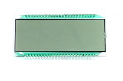 China Monochrome Lcd Segment Display HTN LCD Display Module With White LED Backlight supplier
