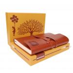Multi Functional College Ruled Journal , Leather Journal Gift Set For Women for sale