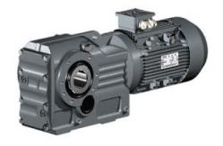 China ODM Cycloidal Electric Bevel Helical Gear Reducer Gearbox Unit Right Angle supplier