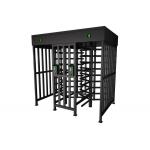 QR Reader Full Height Turnstile Bi Directional Dual Lane 1.5mm Thickness 2000mA for sale