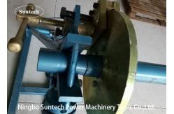 China 50KN Detachable Steel Wire Rope Mechanical Cable Drum Reel Stand To Release Wire supplier