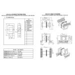 BER3502 ER35 Horizontal Double-Slot PIN7+7 High Frequency Power Transformer for sale