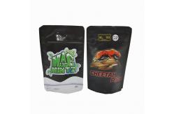 China Child Proof Mylar ziplockk Pouches Waterproof Resealable Edible Packaging Bags For Snack supplier