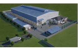 China Q235B Q355B Steel Structure Warehouse Building Sandwich Panel Construction Materials supplier